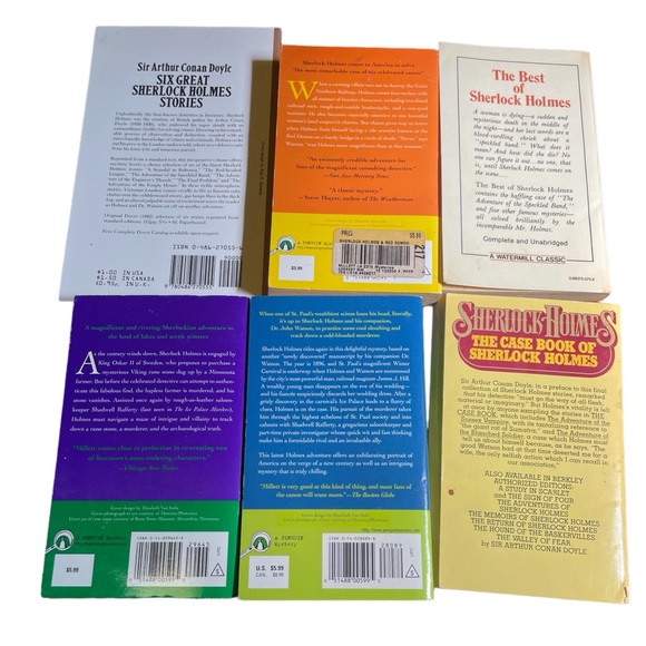 Sherlock Holmes Books - Picture 2 of 3